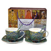 Van Gogh Íriszek porcelán csésze aljjal, kanállal szett - 250 ml - díszdobozban