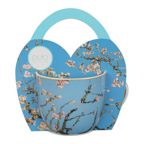 Van Gogh Mandulavirágzás porcelán bögre díszcsomagolásban – 460 ml