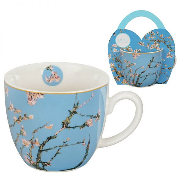 Van Gogh Mandulavirágzás porcelán bögre díszcsomagolásban – 460 ml