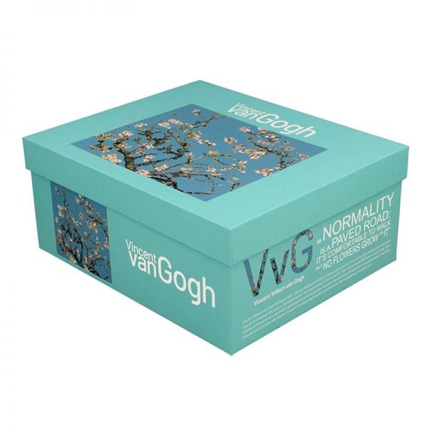 Van Gogh Mandulavirágzás porcelán csésze aljjal- 270 ml - 2 személyes készlet