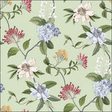 Szalvéta Virágos papírszalvéta 33x33 cm 20 db-os Floral mix Green