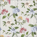 Szalvéta Virágos papírszalvéta 33x33 cm 20 db-os Floral mix Grey