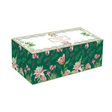 Tálka Virágos porcelán kínáló tálka szett bambusztálcán díszdobozban Botanic Chic