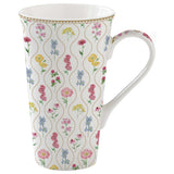 Bögre Virágos porcelán nagy bögre 600 ml Coffee Mania Meadow Flowers