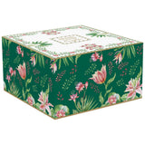 Bögre Virágos porcelán nagy reggeliző csésze aljjal díszdobozban Botanic Chic