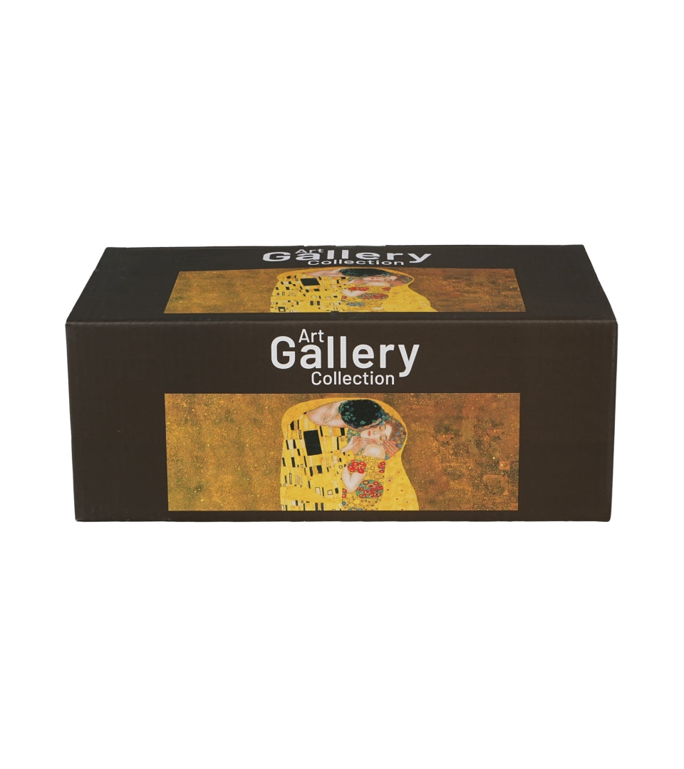 Porcelán reggeliző csésze aljjal 450 ml Klimt A Csók