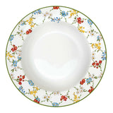 Tányér, étkészlet 18 részes porcelán étkészlet virág mintás Garden Dreams
