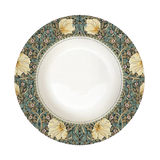 Tányér, étkészlet 18 részes porcelán étkészlet William Morris Black