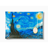 Tányér, étkészlet Üvegtányér Van Gogh Csillagos éj