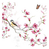 Szalvéta Bird & Blossom white papírszalvéta