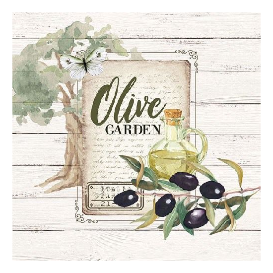 Szalvéta Olive Garden papírszalvéta