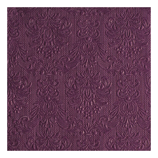 Szalvéta Elegance aubergine papírszalvéta