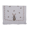 Konyhai kéztörlő Vintage húsvéti nyuszi mintás pamut konyhai kéztörlő Rustic Easter Bunny