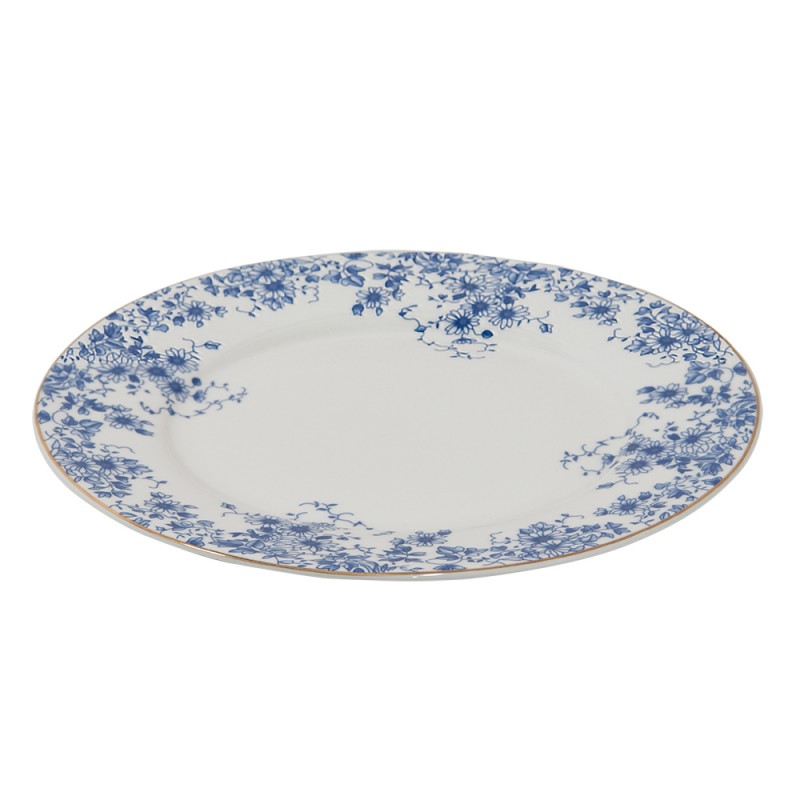 Tányér, étkészlet Bellflower Blue porcelán desszertes tányér