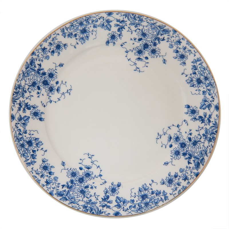 Tányér, étkészlet Bellflower Blue porcelán lapostányér