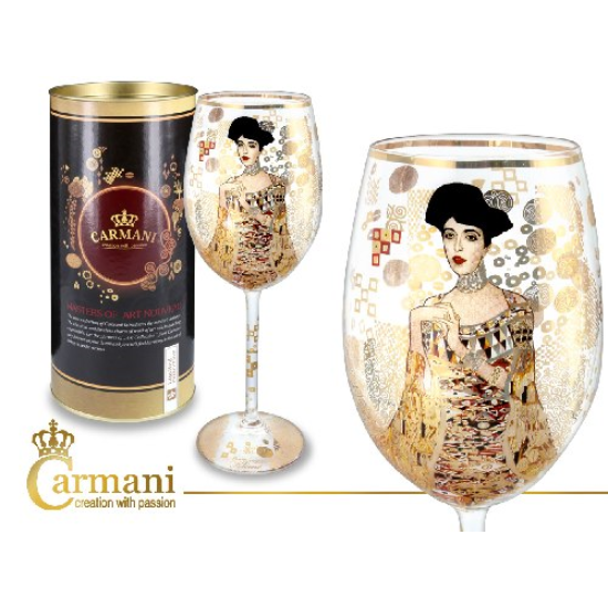 Pohár Boros üvegpohár Klimt Adele Bloch
