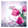 Szalvéta Butterfly & Tulips papírszalvéta