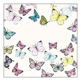 Szalvéta Butterfly White papírszalvéta