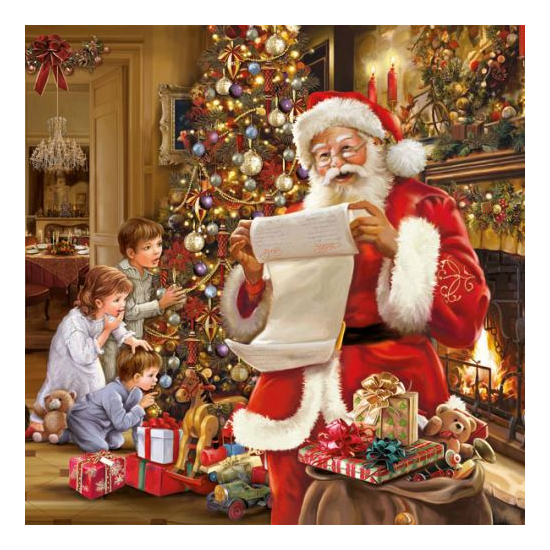 Szalvéta Christmas Eve papírszalvéta