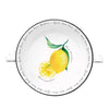 Tál Citrom mintás Porcelán tál füllel 12 cm Amalfi