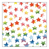 Szalvéta Colourful Stars mix papírszalvéta