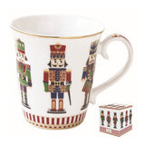 Bögre, csésze Diótörő karácsonyi porcelán bögre díszdobozban, 275 ml - Nutcrackers