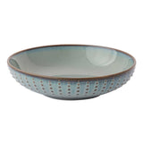 Tányér, étkészlet Drops Celadon modern porcelán mélytányér