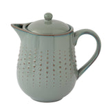 Teáskanna Drops Celadon modern porcelán teáskanna 800ml