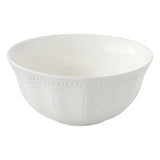 Tál Elite White fehér porcelán nagy kínáló tál 20 cm domború mintával