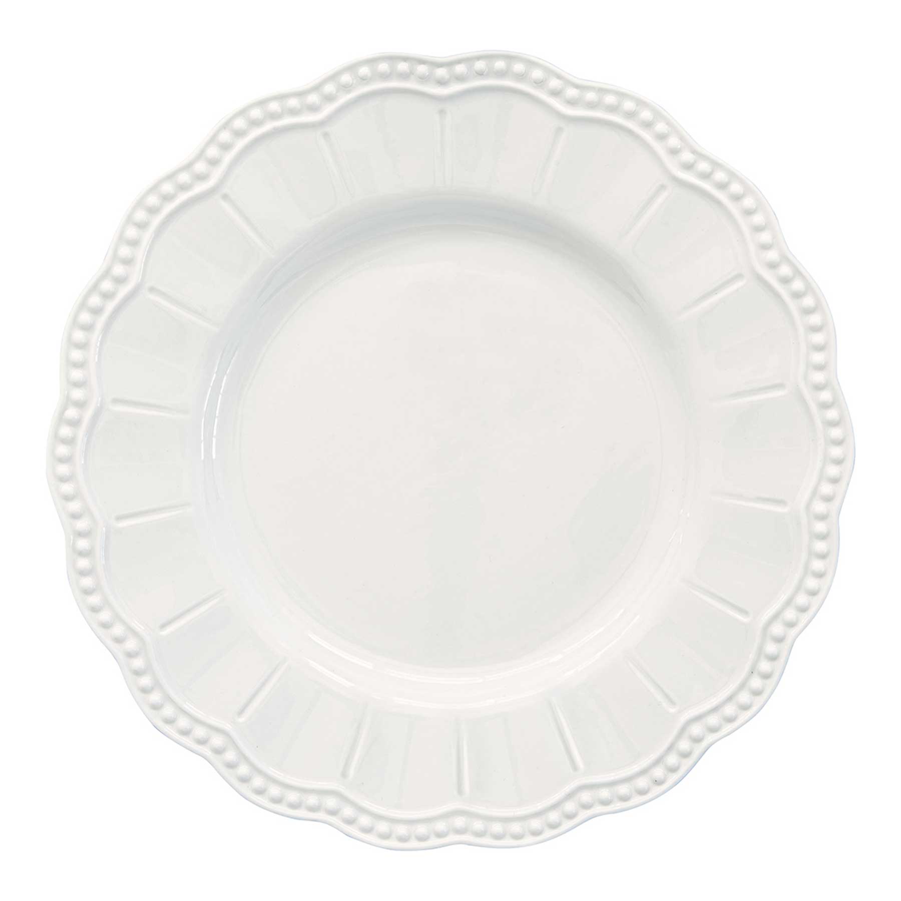 Tányér, étkészlet Elite White prémium fehér porcelán desszertes tányér