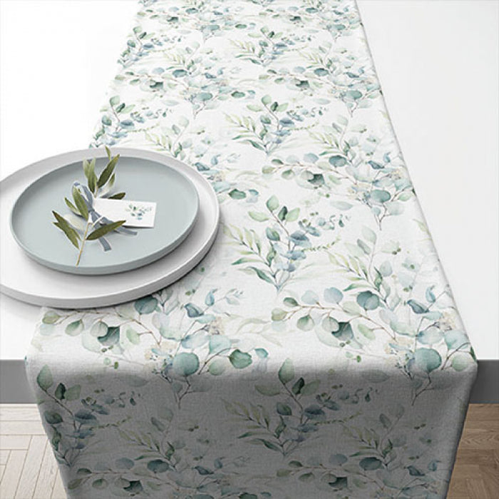 Asztalterítő Eucalyptus pamut asztali futó 40x150 cm