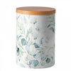 Konyhai tároló Eucalyptus porcelán konyhai tároló szilikon zárógyűrűvel közepes