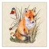 Szalvéta Foxy őszi állatos papírszalvéta 33x33 cm 20 db-os