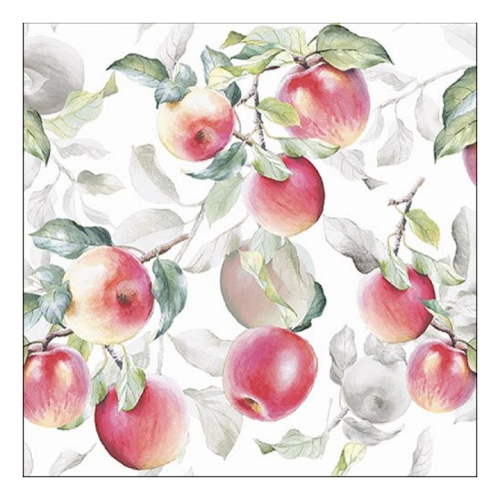 Szalvéta Fresh Apples White papírszalvéta