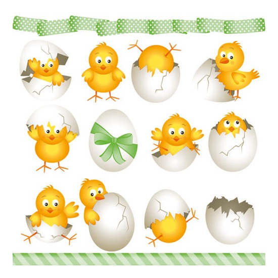 Szalvéta Funny Chickens papírszalvéta