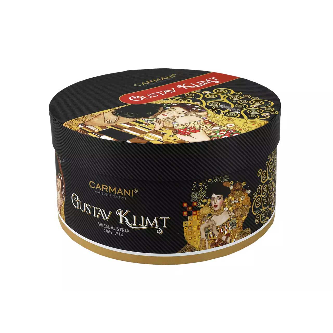 Bögre, csésze Gustav Klimt porcelán teás csésze A Csók díszdobozban
