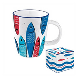 Bögre, csésze Halmintás Porcelán bögre Sardine's Party SARD