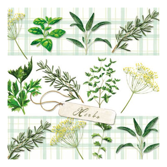 Szalvéta Herbs papírszalvéta