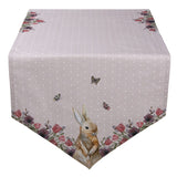 Húsvéti Dekoráció Húsvéti asztali futó Happy Bunny 50x160 cm