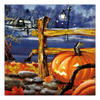 Szalvéta JACK-O'-LANTERN őszi dísztökös papírszalvéta 33x33 cm 20 db-os