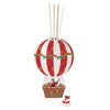 Levegőillatosító Karácsonyi hőlégballon Illatosító rattan pálcával narancs fahéj Christmas Memories