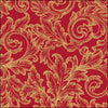 Szalvéta Karácsonyi papírszalvéta 33x33 cm Baroque Gold Red