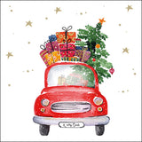 Szalvéta Karácsonyi papírszalvéta 33x33 cm Gifts Truck