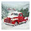 Szalvéta Karácsonyi papírszalvéta Christmas Truck