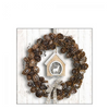 Szalvéta Karácsonyi papírszalvéta Pine Cone Wreath