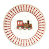 Tányér, étkészlet Karácsonyi porcelán desszertes tányér Polar Express