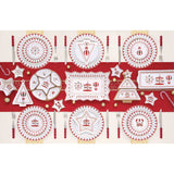 Tányér, étkészlet Karácsonyi porcelán lapostányér Christmas Wonderland