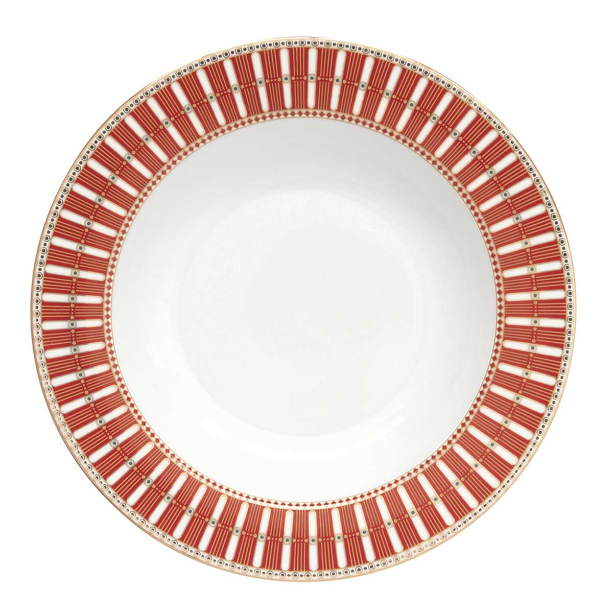 Tányér, étkészlet Karácsonyi porcelán mélytányér Polar Express