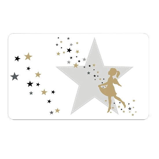 Tányéralátét, poháralátét Karácsonyi reggeliző alátét melamine Make A Wish