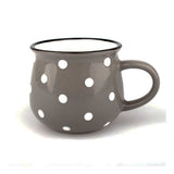 Bögre, csésze Kerámia Pöttyös bögre taupe
